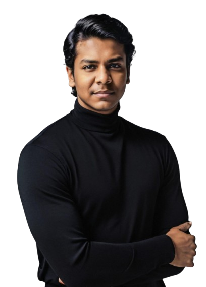 Herschele Christopher in Black Sweatshirt